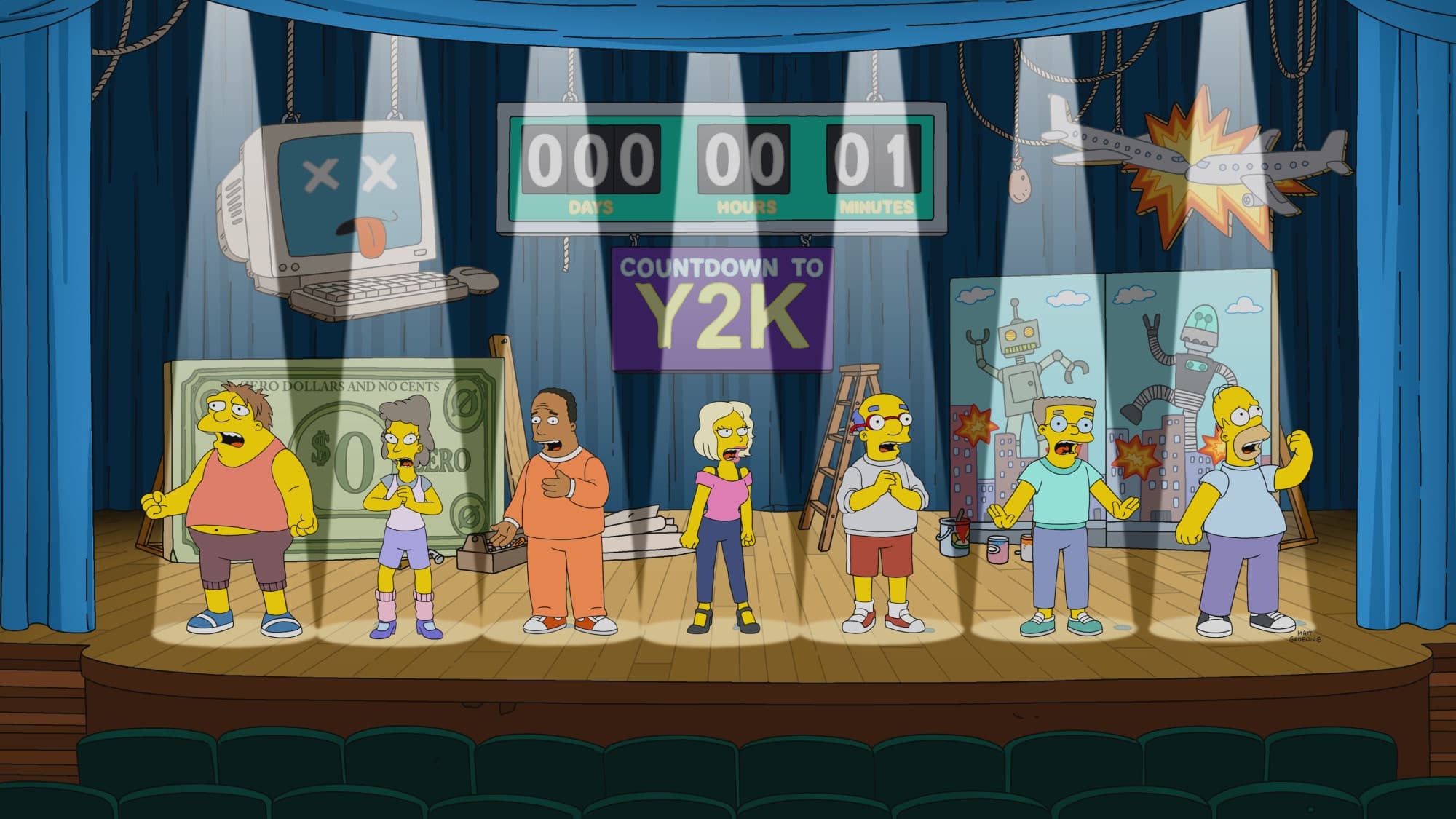 Simpsonai 33 Sezonas - 1 Serija